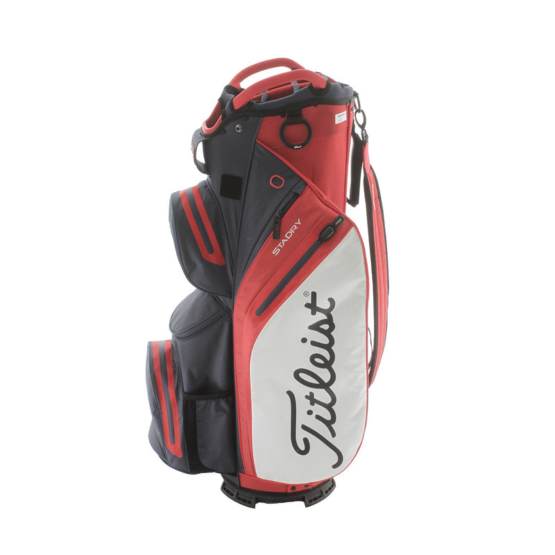 Titleist Stadry Cart Bag - Red/Whte/Blue