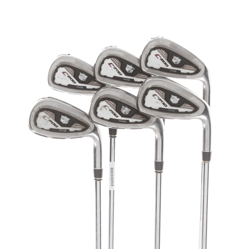 Wilson Staff C-200 Steel Mens Right Hand Irons 5-PW Regular - KBS Tour 90