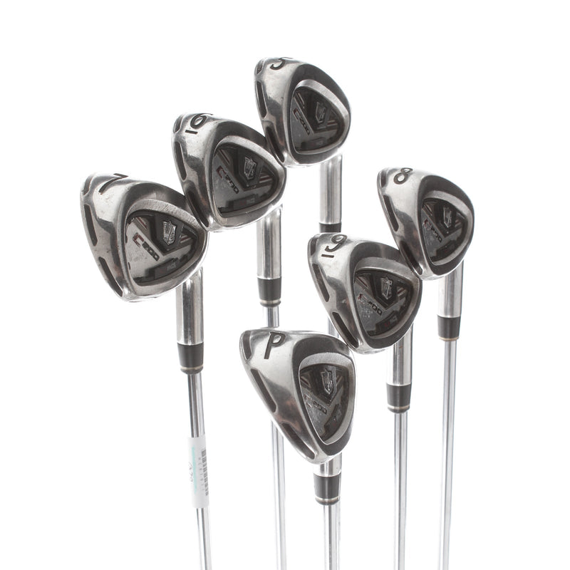 Wilson Staff C-200 Steel Mens Right Hand Irons 5-PW Regular - KBS Tour 90