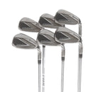 TaylorMade Stealth Steel Mens Right Hand Irons 5-PW Regular - KBS