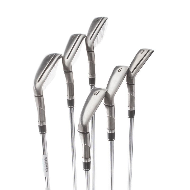 TaylorMade Stealth Steel Mens Right Hand Irons 5-PW Regular - KBS