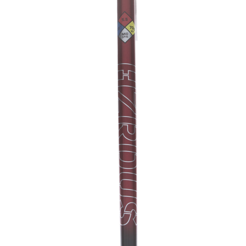 Wilson Dynapower Graphite Mens Left Hand 4 Hybrid 22* Regular - HZRDUS Smoke RDX Red 70g