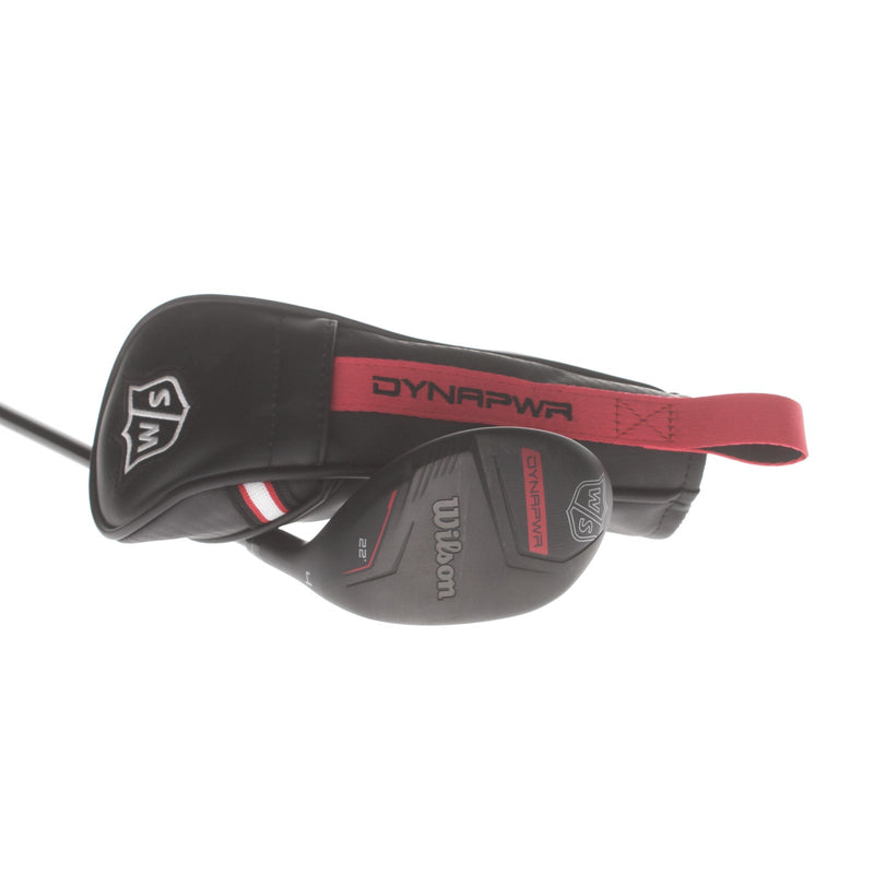 Wilson Dynapower Graphite Mens Right Hand 4 Hybrid 22* Regular - HZRDUS Smoke RDX Red 70g