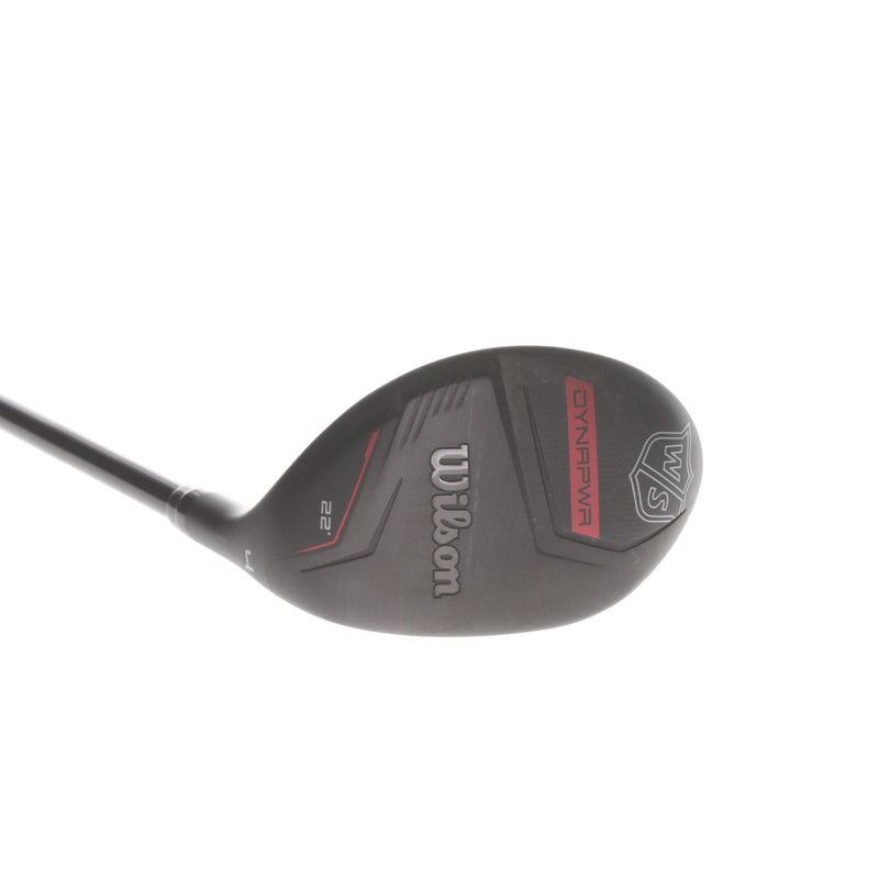 Wilson Dynapower Graphite Mens Right Hand 4 Hybrid 22* Regular - HZRDUS Smoke RDX Red 70g