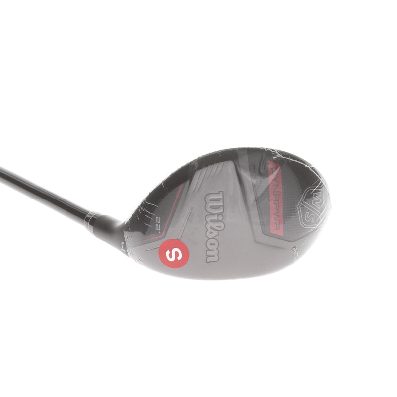 Wilson Dynapower Graphite Mens Right Hand 4 Hybrid 22* Stiff - HZRDUS Smoke RDX Red 80g