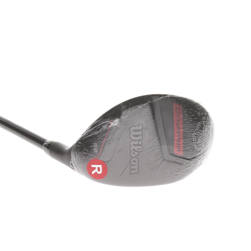 Wilson Dynapower Graphite Mens Right Hand 4 Hybrid 22* Regular - HZRDUS Smoke RDX Red 70g
