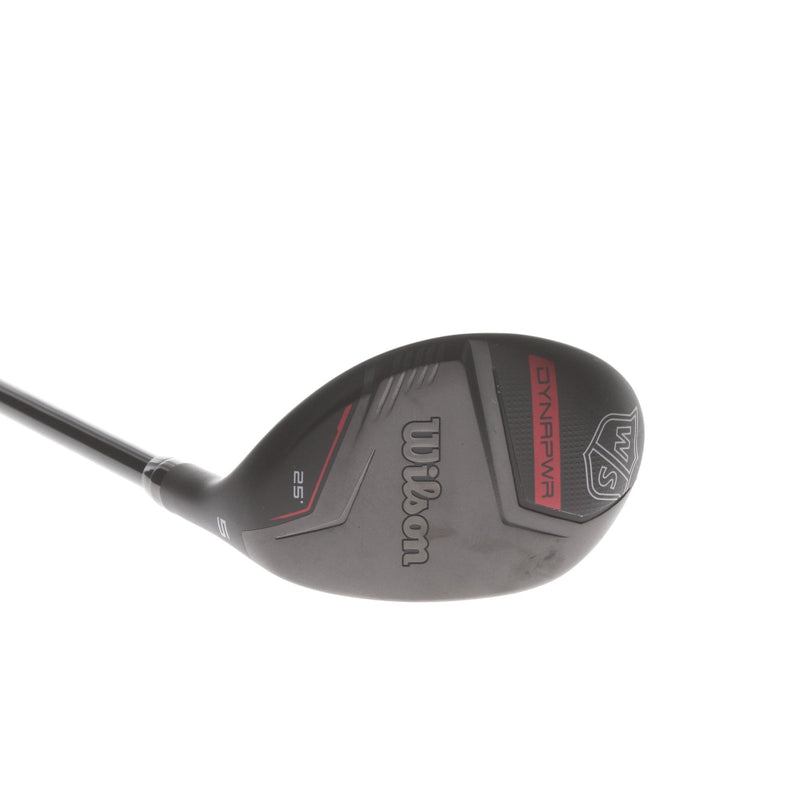 Wilson Dynapower Graphite Mens Right Hand 5 Hybrid 25* Senior - HZRDUS Smoke RDX Red 70g