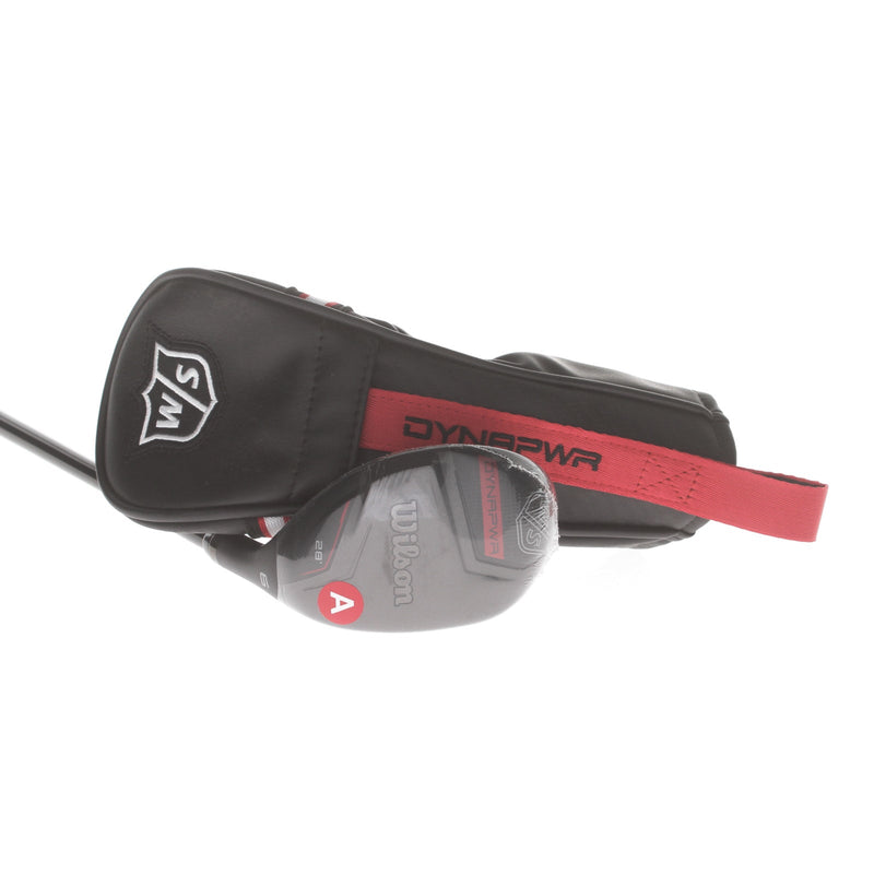 Wilson Dynapower Graphite Mens Right Hand 6 Hybrid 28* Senior - HZRDUS Smoke RDX Red 70g