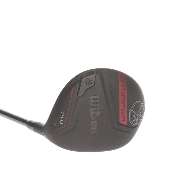 Wilson Dynapower Graphite Mens Right Hand Fairway 7 Wood 21* Extra Stiff - UST Mamiya Lin-Q M40x 7F5