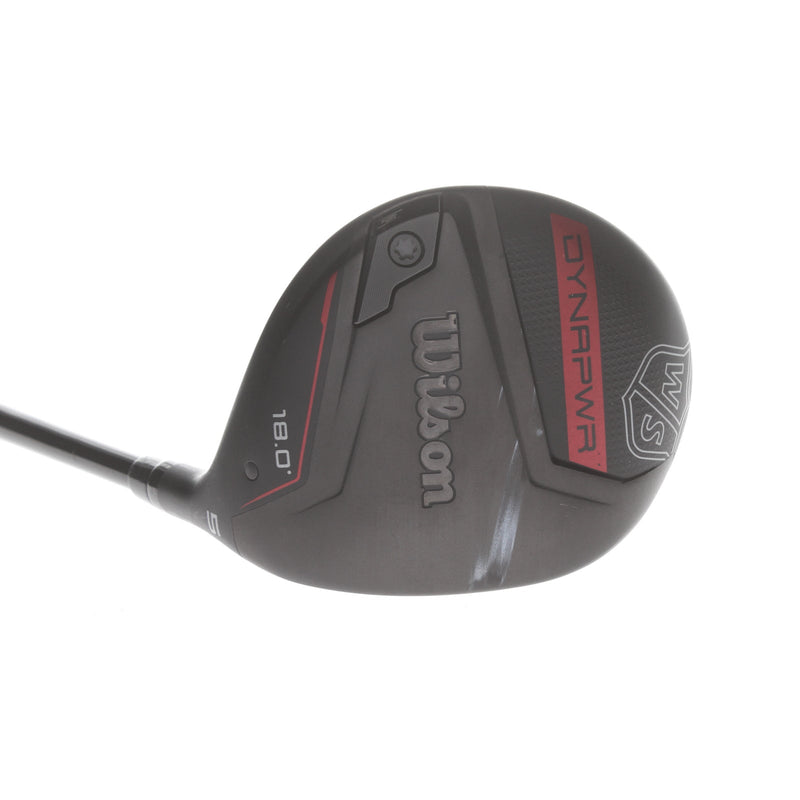 Wilson Dynapower Graphite Mens Right Hand Fairway 5 Wood 18* Regular - HZRDUS Smoke RDX Red 50g