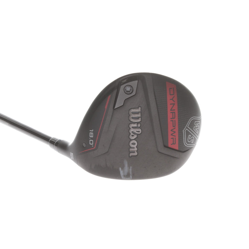 Wilson Dynapower Graphite Mens Right Hand Fairway 5 Wood 18* Regular - HZRDUS Smoke RDX Red 60g
