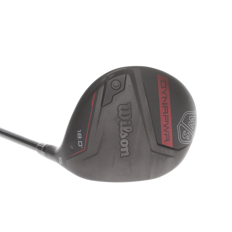Wilson Dynapower Graphite Mens Right Hand Fairway 5 Wood 18* Regular - HZRDUS Smoke RDX Red 50g