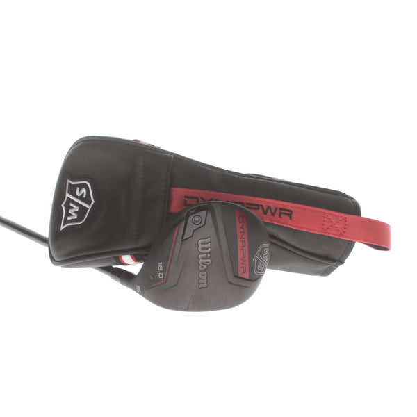 Wilson Dynapower Graphite Mens Right Hand Fairway 5 Wood 18* Stiff - HZRDUS Smoke RDX Black 70g