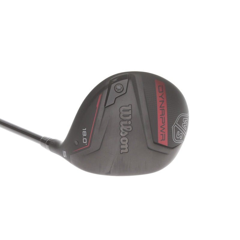 Wilson Dynapower Graphite Mens Right Hand Fairway 5 Wood 18* Stiff - HZRDUS Smoke RDX Black 70g
