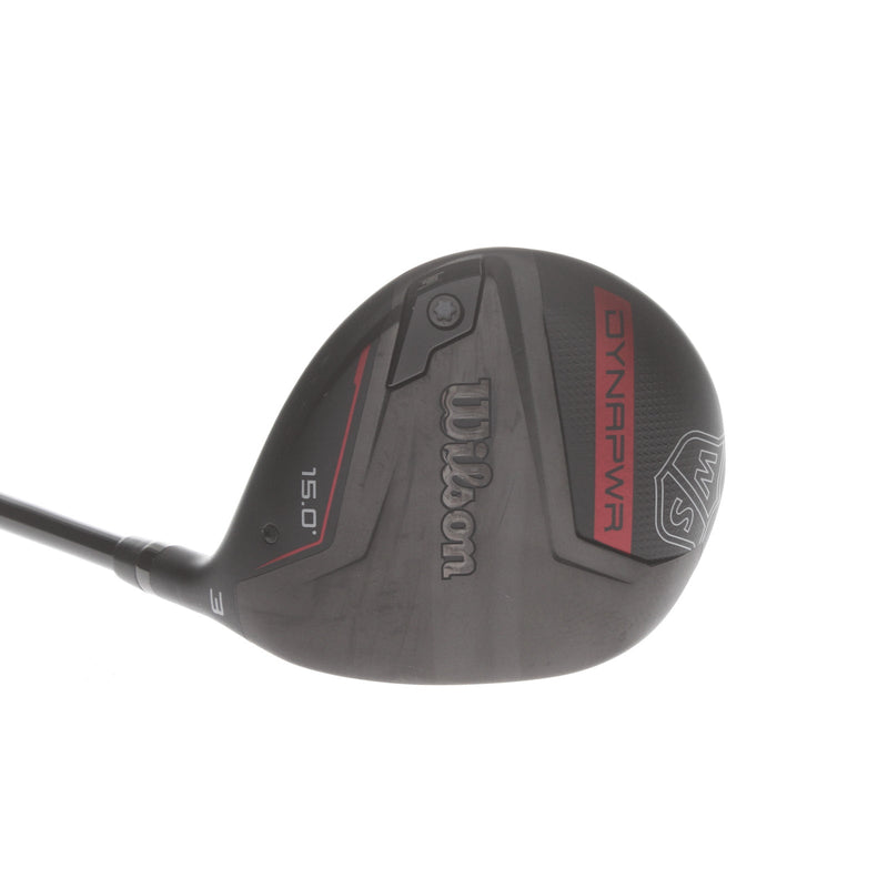 Wilson Dynapower Graphite Mens Right Hand Fairway 3 Wood 15* Extra Stiff - HZRDUS Smoke RDX Black 60g
