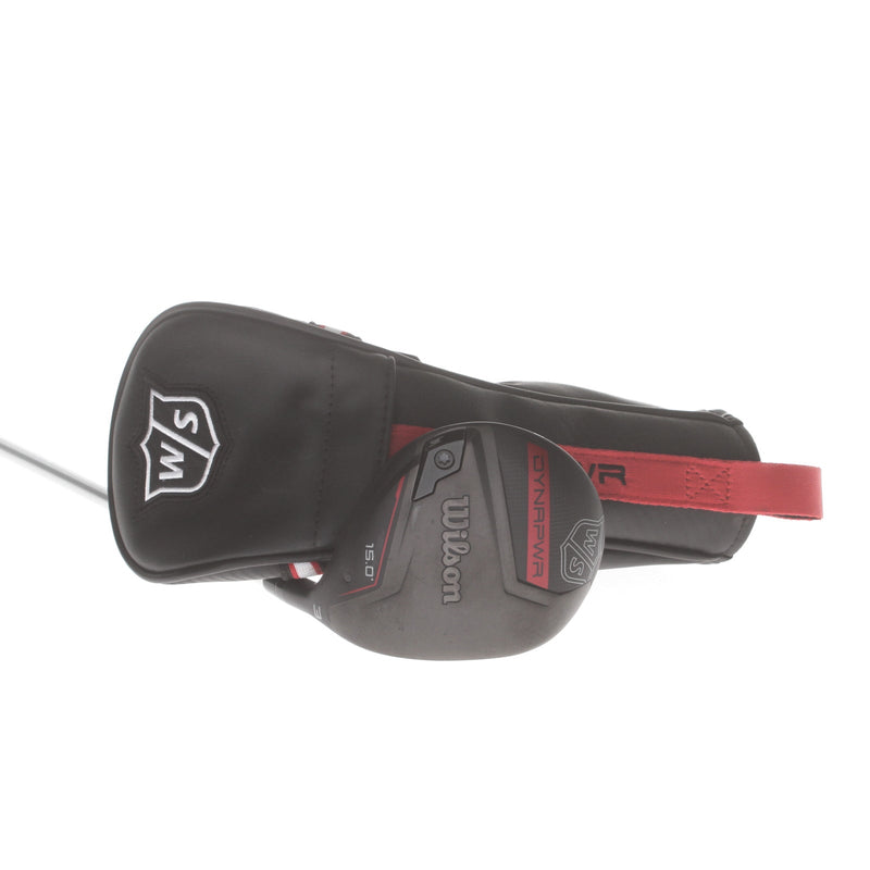 Wilson Dynapower Graphite Mens Right Hand Fairway 3 Wood 15* Extra Stiff - Tesnei CK Series Blue 70