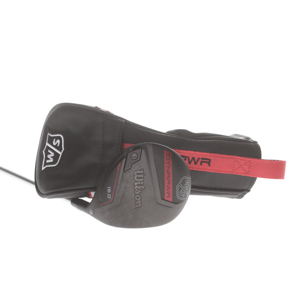 Wilson Dynapower Graphite Mens Right Hand Fairway 3 Wood 15* Stiff - Tesnei CK Series Blue 70