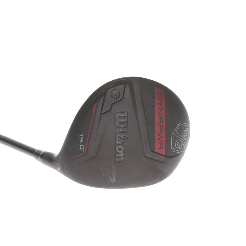 Wilson Dynapower Graphite Mens Right Hand Fairway 3 Wood 15* Regular - HZRDUS Smoke RDX Red 50g