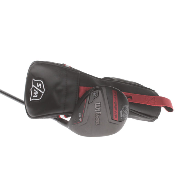 Wilson Dynapower Graphite Mens Right Hand Fairway 3 Wood 15* Stiff - Fujikura Ventus Blue 7-S