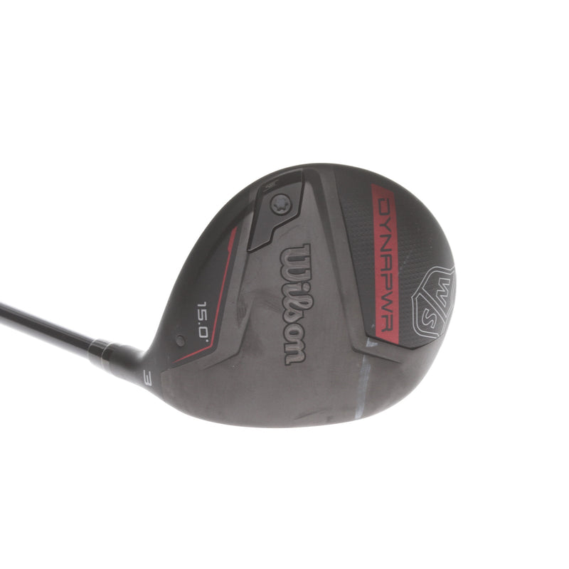 Wilson Dynapower Graphite Mens Right Hand Fairway 3 Wood 15* Stiff - Fujikura Ventus Blue 6-S