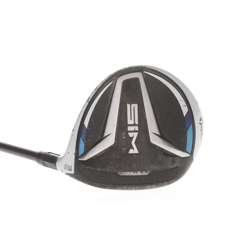 TaylorMade Sim Max Graphite Mens Right Hand Fairway 3 Wood 15* Regular - Fujikura Ventus FW 5-R