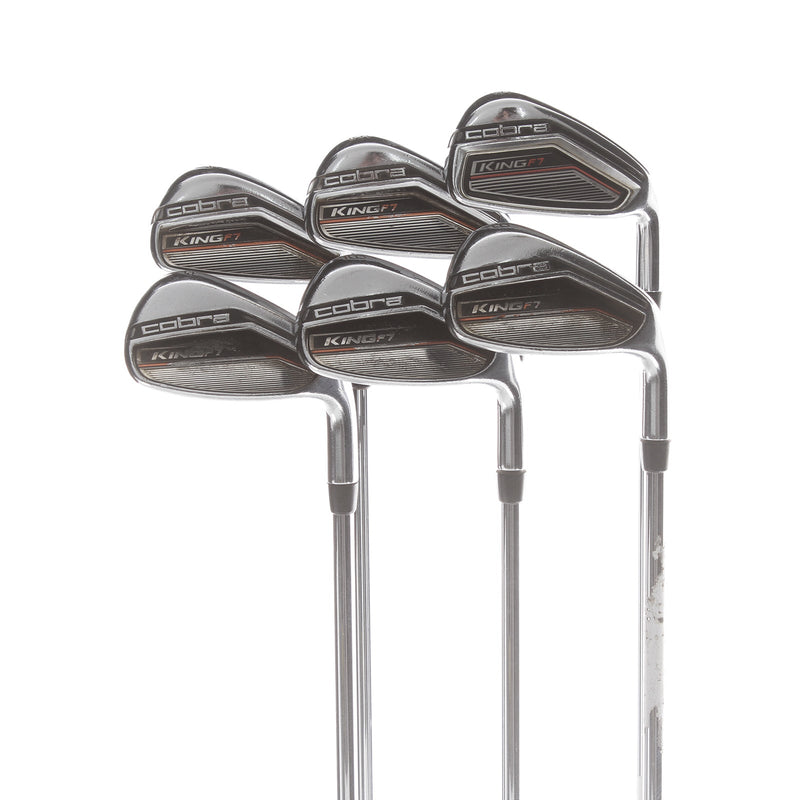 Cobra King F7 Steel Mens Right Hand Irons 5-PW Regular -