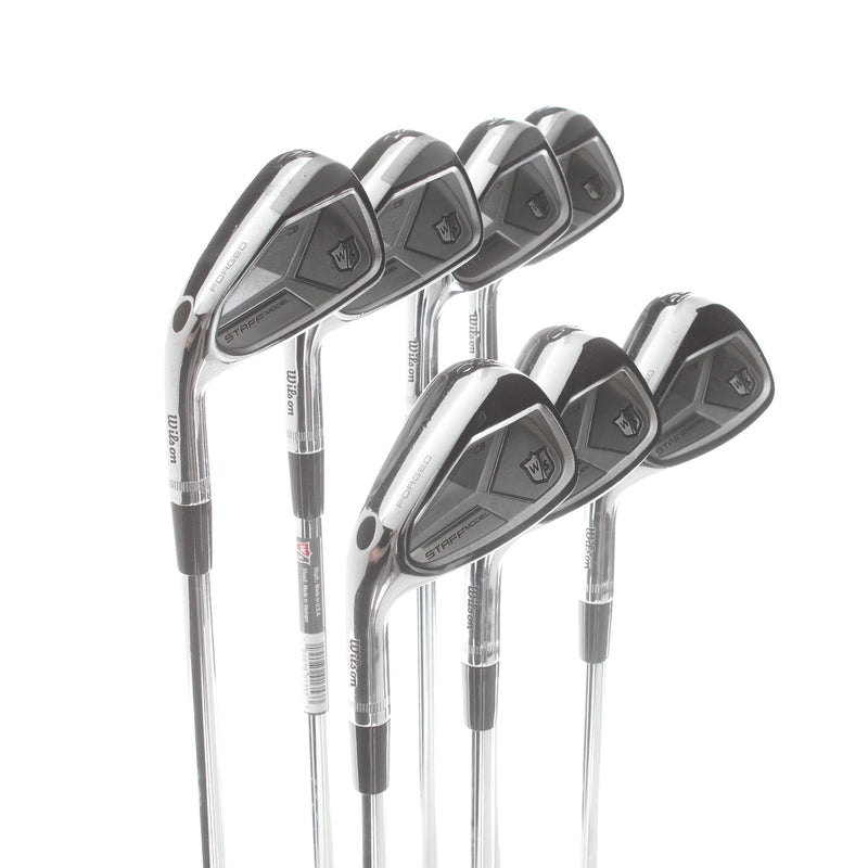 Wilson Staff Model CB 2019 Steel Mens Left Hand Irons 4-PW Regular - Dynamic Gold R300
