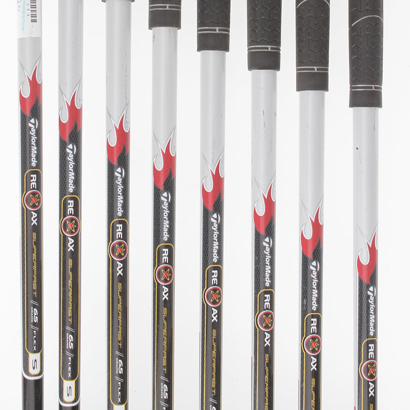 TaylorMade Burner XD Graphite Mens Right Hand Irons 3-PW Stiff - REAX 65