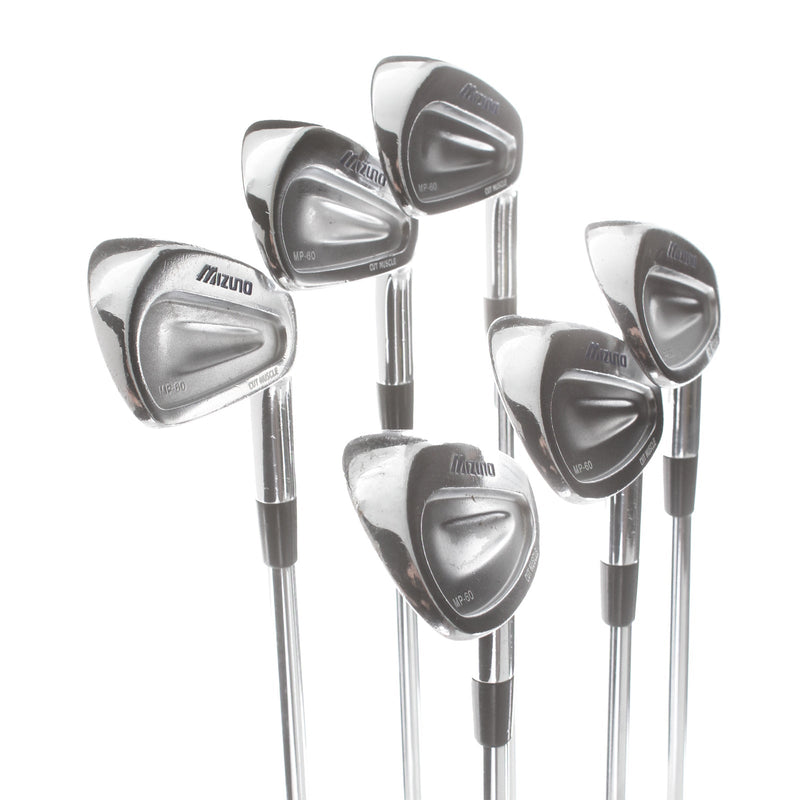 Mizuno MP-60 Steel Mens Right Hand Irons 5-PW Stiff - N.S.Pro 950GH