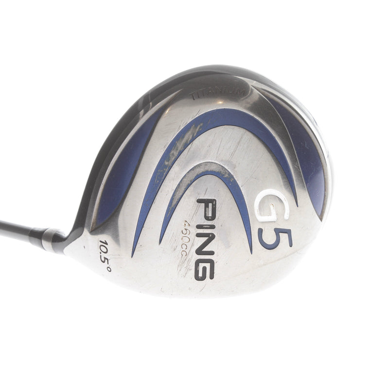 Ping G5 Graphite Mens Right Hand Driver 10.5* Soft Regular - Ping TFC 100