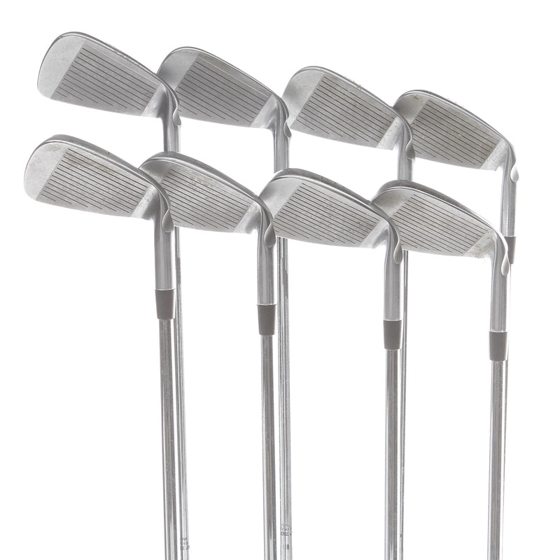 Ping S57 Steel Mens Left Hand Irons 3-PW Black Dot Stiff - Dynamic Gold S300