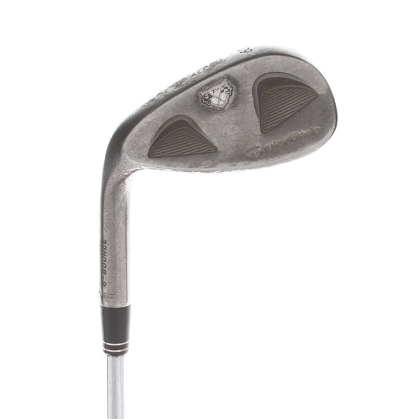 TaylorMade RAC OS Steel Mens Left Hand Lob Wedge 60* 6 Bounce Wedge - TaylorMade