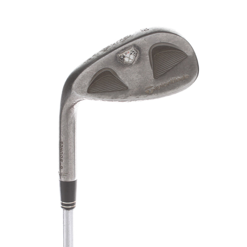 TaylorMade RAC OS Steel Mens Left Hand Lob Wedge 60* 6 Bounce Wedge - TaylorMade