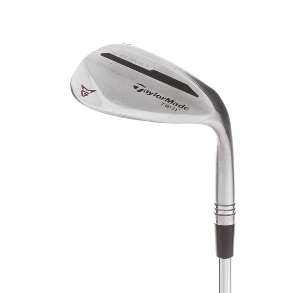 TaylorMade Milled Grind TW Steel Mens Right Hand Lob Wedge 60* 11 Bounce TW Grind Stiff - Dynamic Gold S400