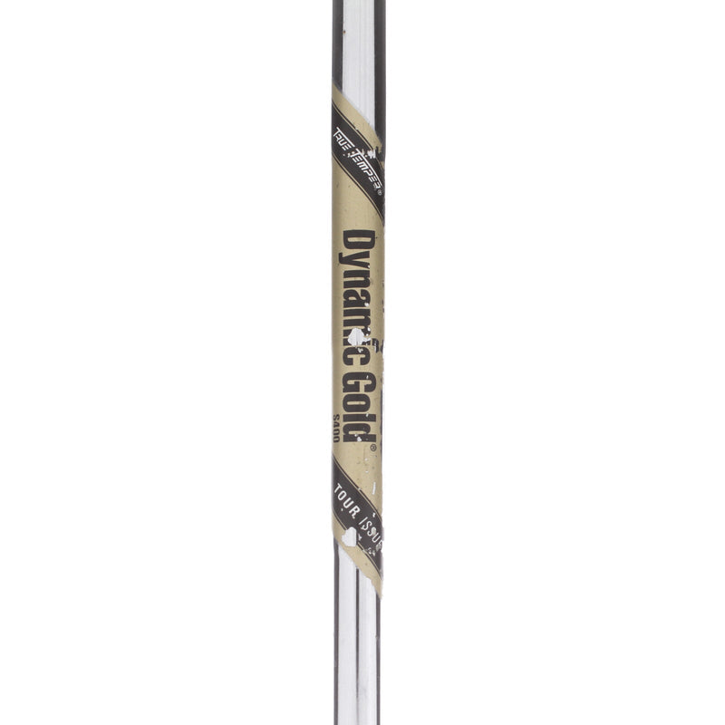 TaylorMade Milled Grind TW Steel Mens Right Hand Lob Wedge 60* 11 Bounce TW Grind Stiff - Dynamic Gold S400