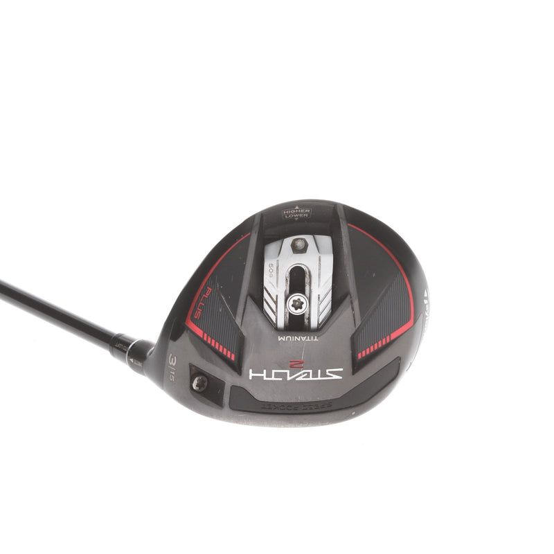 TaylorMade Stealth 2 Plus+ Graphite Mens Right Hand Fairway 3 Wood 15* Extra Stiff - Fujikura Vista Pro 75 X