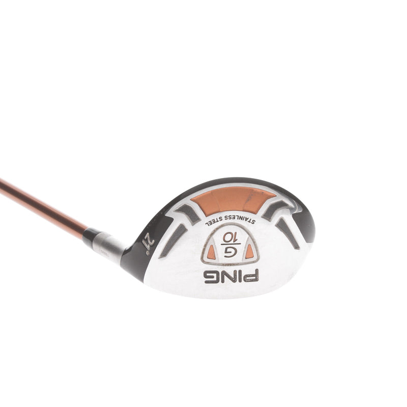 Ping G10 Graphite Mens Right Hand 4 Hybrid 21* Regular - Ping TFC 129