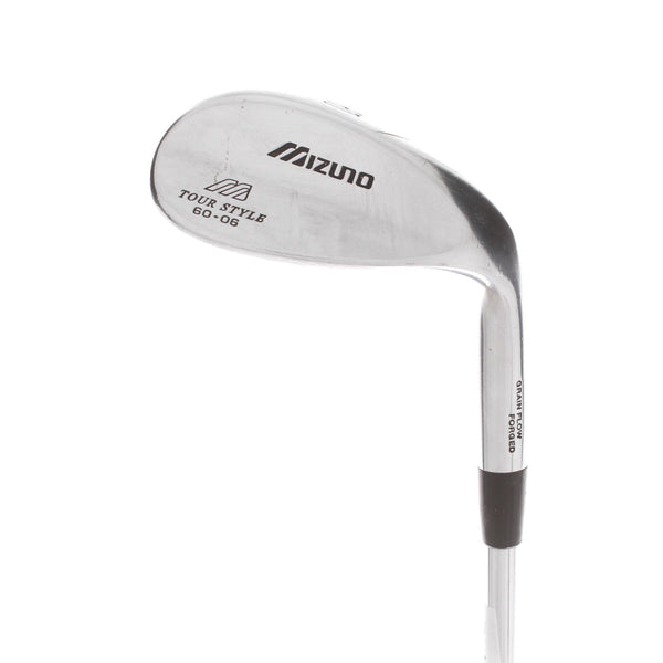 Mizuno Tour Style Steel Mens Right Hand Lob Wedge 60* 6 Bounce Regular - Dynamic Gold Lite R300