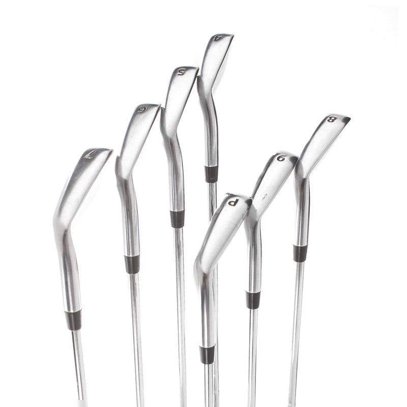 Caley X 01 Steel Mens Right Hand Irons 4-PW Stiff - KBS Tour 120