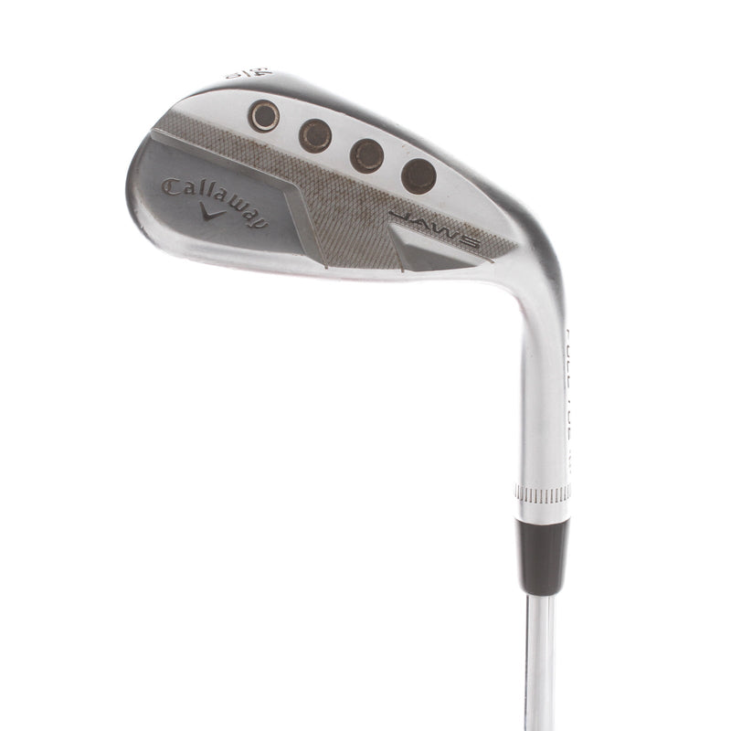 Callaway Jaws Full Toe Steel Mens Right Hand Lob Wedge 64* 10 Bounce Wedge - True Temper Dynamic Spinner