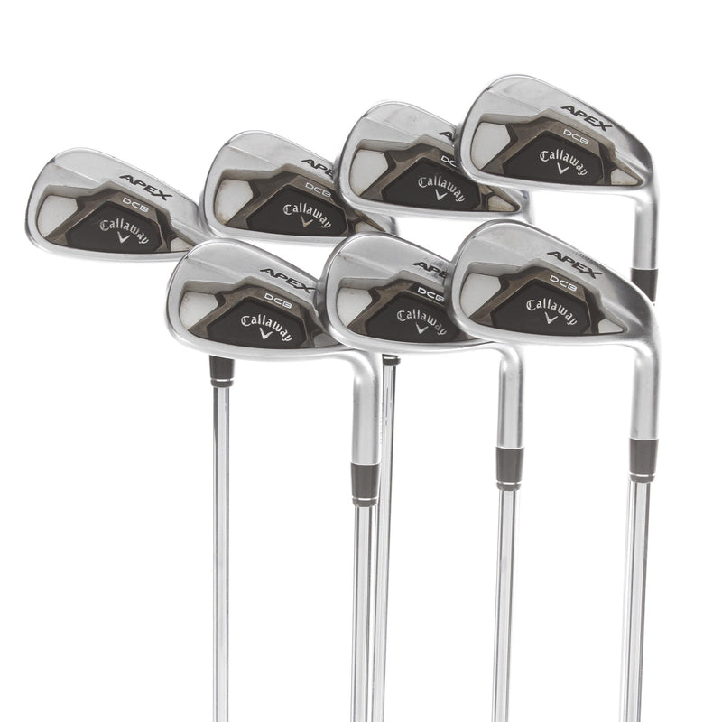 Callaway Apex 21 DCB Steel Mens Right Hand Irons 5-GW Regular - True Temper Elevate ETS VSS 85