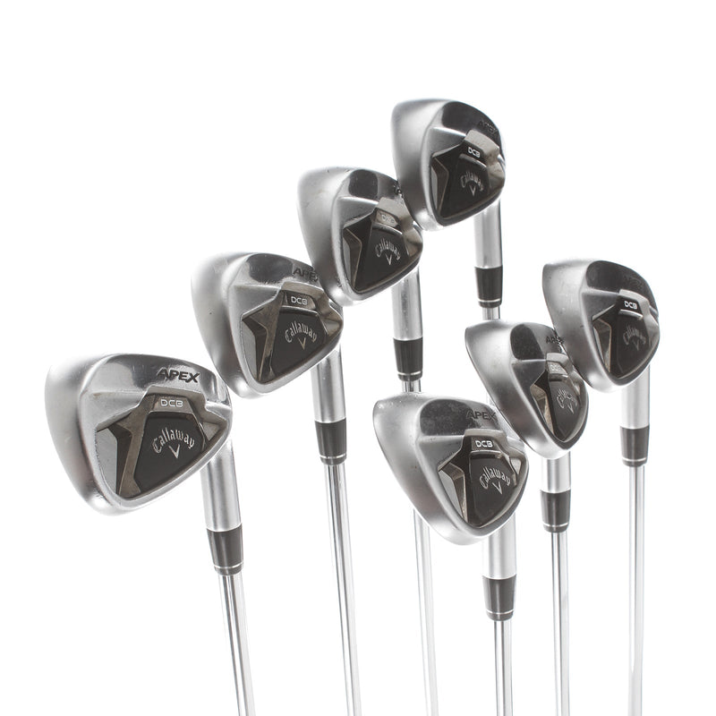 Callaway Apex 21 DCB Steel Mens Right Hand Irons 5-GW Regular - True Temper Elevate ETS VSS 85