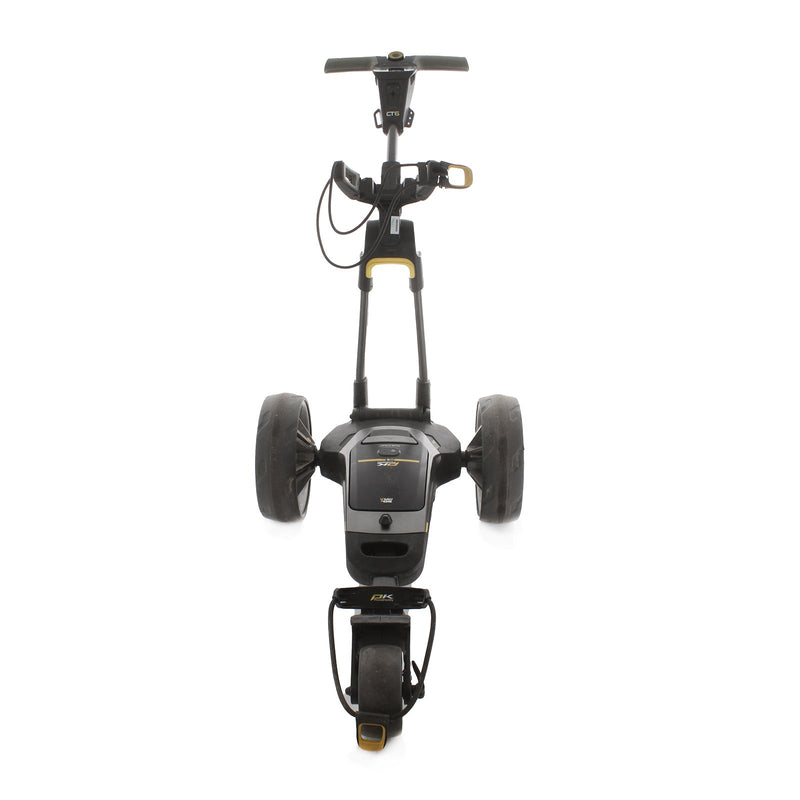 PowaKaddy CT6 EBS 3-Wheel Electric Trolley 36 Hole Lithium - Black