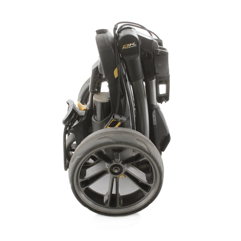 PowaKaddy CT6 EBS 3-Wheel Electric Trolley 36 Hole Lithium - Black