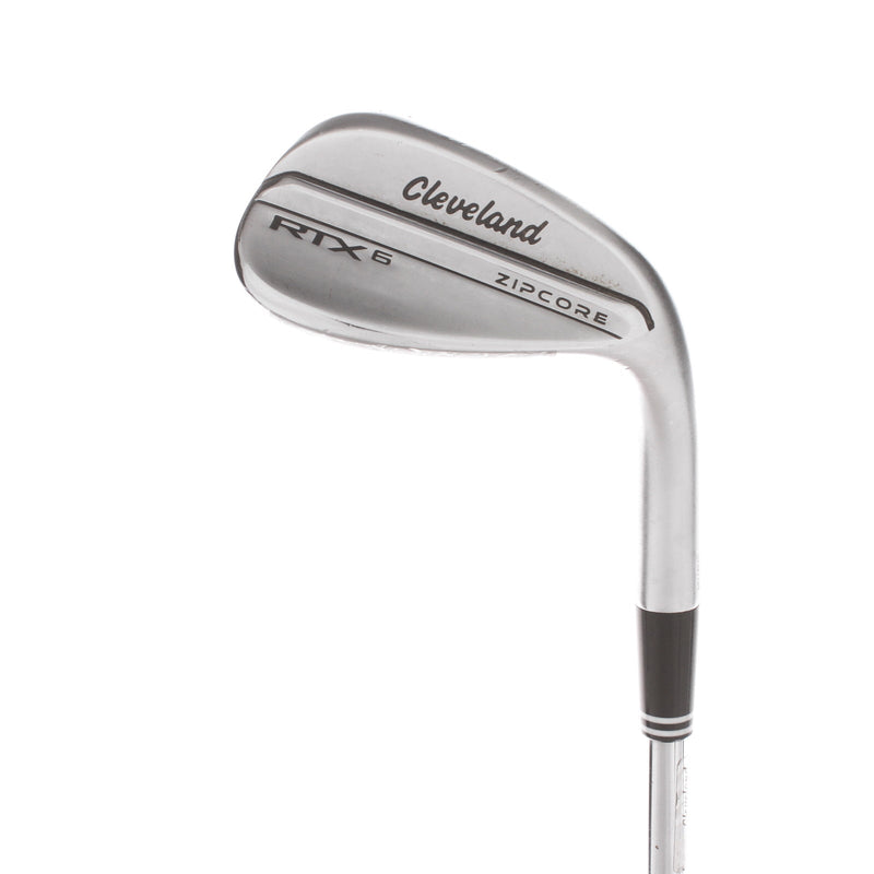 Cleveland RTX 6 Steel Mens Right Hand Gap Wedge 52* 10 Bounce Mid Grind Wedge - True Temper Dynamic Spinner