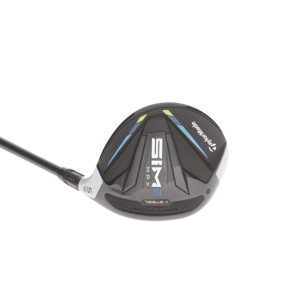 TaylorMade Sim 2 Max Graphite Mens Right Hand Fairway 5 Wood 18* Stiff