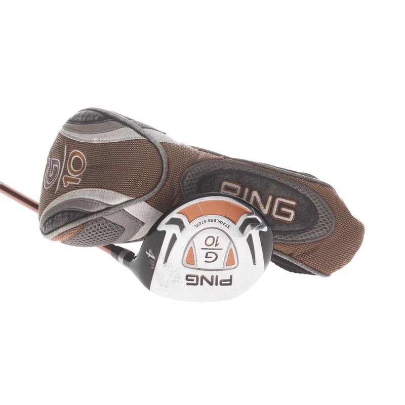Ping G10 Graphite Mens Right Hand Fairway 4 Wood 17* Regular - Ping TFC 129