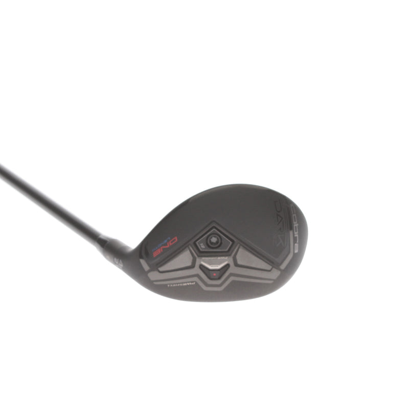 Cobra DarkSpeed One Graphite Mens Right Hand 4 Hybrid 21* Regular - KBS PGI 75