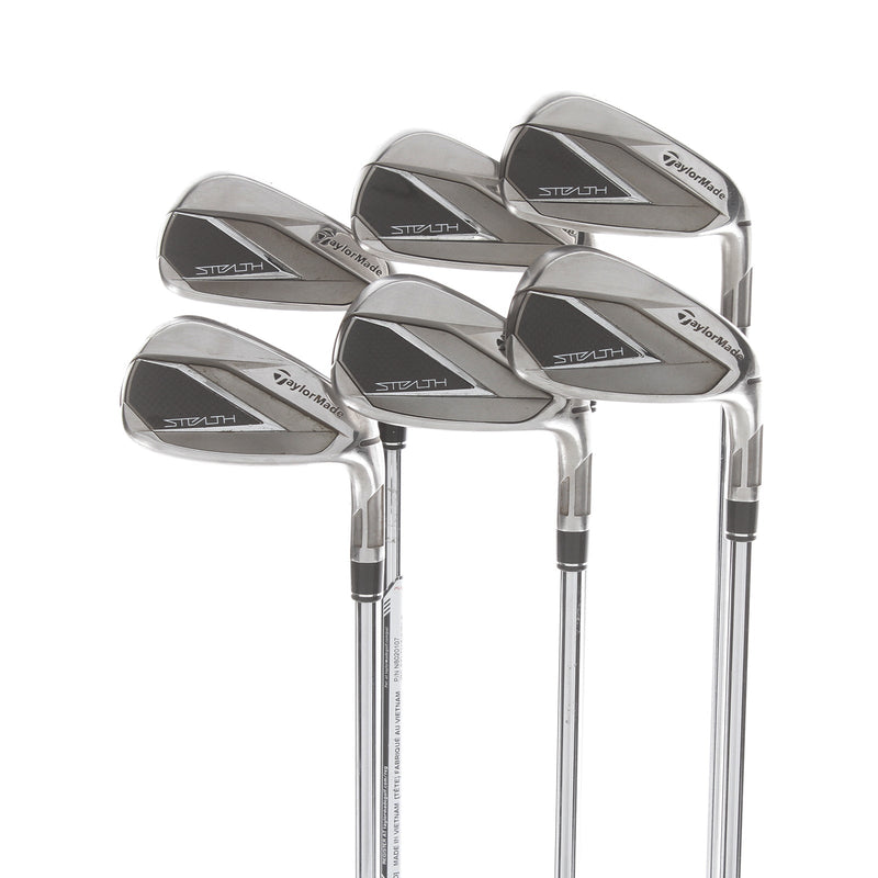 TaylorMade Stealth Steel Mens Right Hand Irons 5-PW Regular - KBS Max 85