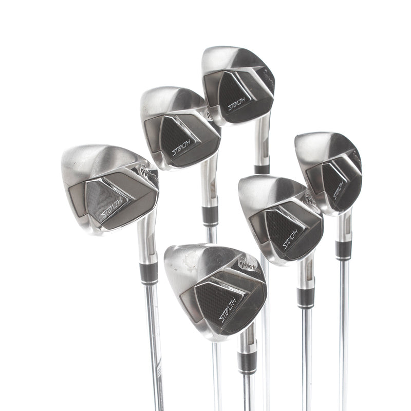 TaylorMade Stealth Steel Mens Right Hand Irons 5-PW Regular - KBS Max 85